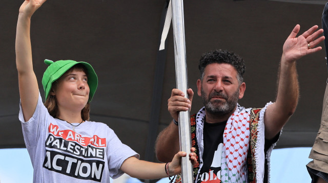 גרטה טונברג על ה"משט ההומניטרי" לעזה (צילום: רויטרס)