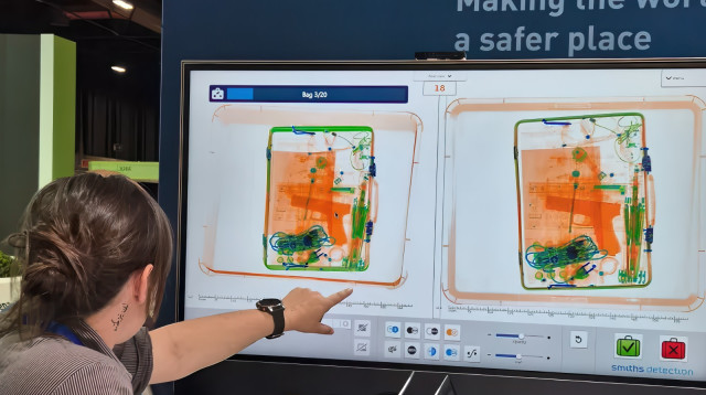 בדיקה בטחונית. בקרוב לא תצטרכו להוציא את הלפטופ (צילום: smith detection)