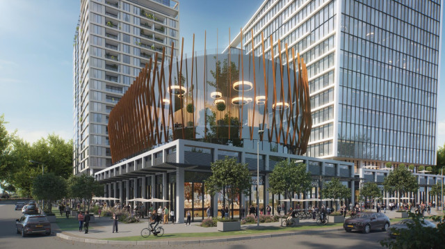 תוכנית המשלבת מגורים בהישג יד, קריית אונו (צילום: משרד אדריכלות אורבך הלוי)