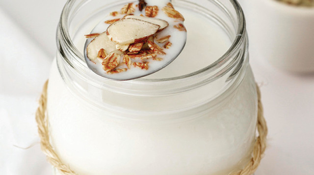 יוגורט עם גרנולה (צילום: אינג'אימג')