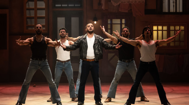 קזבלן בפארק עם איתי לוי. חינם לכולם (צילום: מעיין קאופמן)