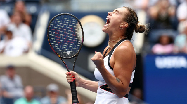 ארינה סבאלנקה טניסאית בלארוסית (צילום: רויטרס)