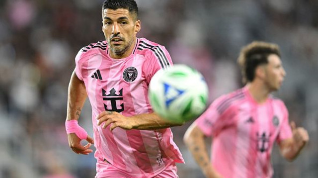 לואיס סוארס במדי אינטר מיאמי (צילום: Gettyimages)