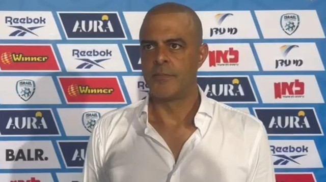 גיא לוזון מאמן הנבחרת הצעירה של ישראל (צילום: צילום מסך, .)