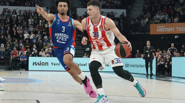 שחקן הכוכב האדום בלגרד נמניה נדוביץ' (צילום: GettyImages, Seskim Photo/MB Media)