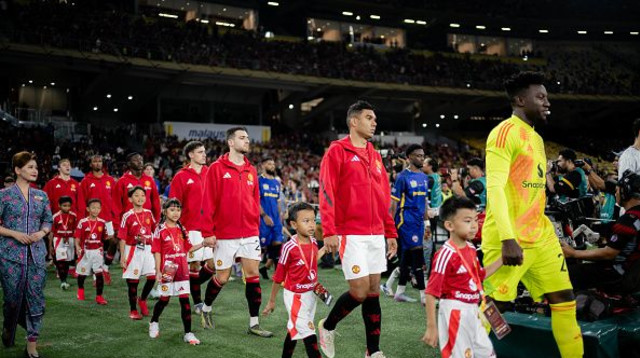 שחקני מנצ'סטר יונייטד (צילום: Gettyimages)