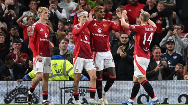 כריסטיאן אריקסן, מרכוס רשפורד, אלחנדרו גרנאצ'ו, טובי קולייר (צילום: Stu Forster)