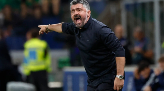 מאמן נבחרת איטליה, ג'נארו גאטוזו (צילום: רויטרס)