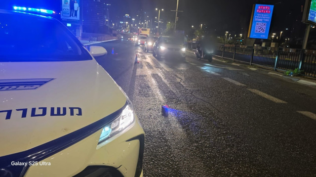 פעילות אכיפת תנועה במרחב דן (צילום: דוברות המשטרה)