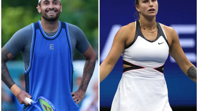 ארינה סבאלנקה, ניק קיריוס (צילום: GettyImages, אילוסטרציה)