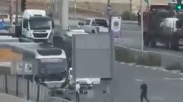 זירת הפיגוע בירושלים (צילום: שימוש לפי סעיף 27א')