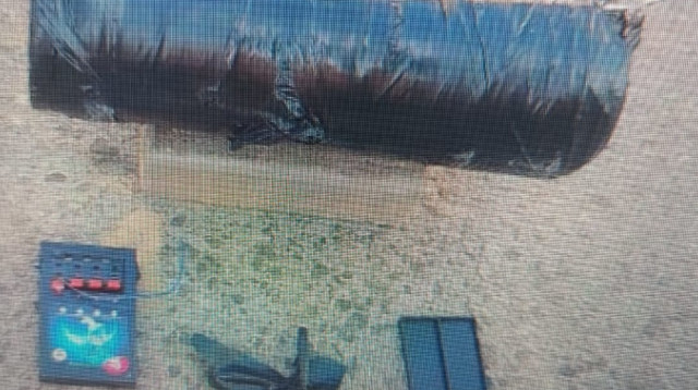 האמל"ח שנתפס על ידי המשטרה  (צילום: דוברות המשטרה)