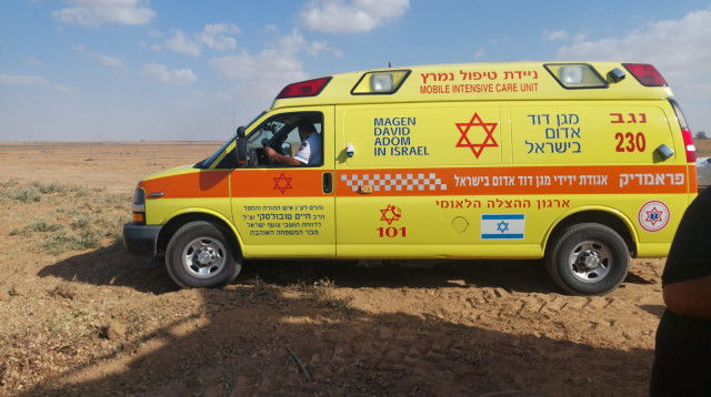 אמבולנס מד"א (צילום: תיעוד מבצעי מד''א)
