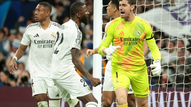 דייויד אלאבה לצד אנטוניו רודיגר, ריאל מדריד (צילום: GettyImages)