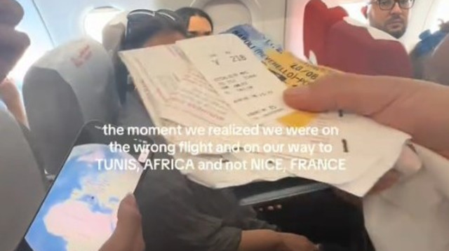 תוניס במקום לניס (צילום: צילום מסך רשתות חברתיות)