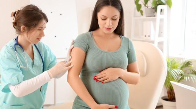 חיסון אישה בהריון, אילוסטרציה (צילום: שאטרסטוק)