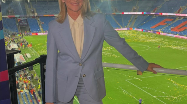 המגישה גבי לוגאן (צילום: צילום מסך אינסטגרם)