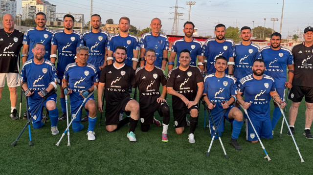 נבחרת ישראל בכדורגל קטועי גפיים (צילום: באדיבות המצולמים)