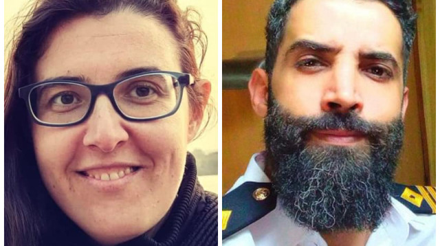 עמאד אמהז, אליזבט צורקוב (צילום: רשתות ערביות,שימוש לפי סעיף 27 א')