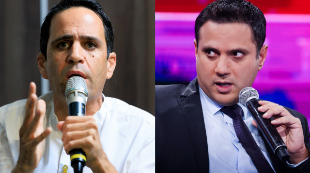 ספי עובדיה, אלמוג בוקר (צילום: Yonatan Sindel/Flash90, Moshe Shai/FLASH90)