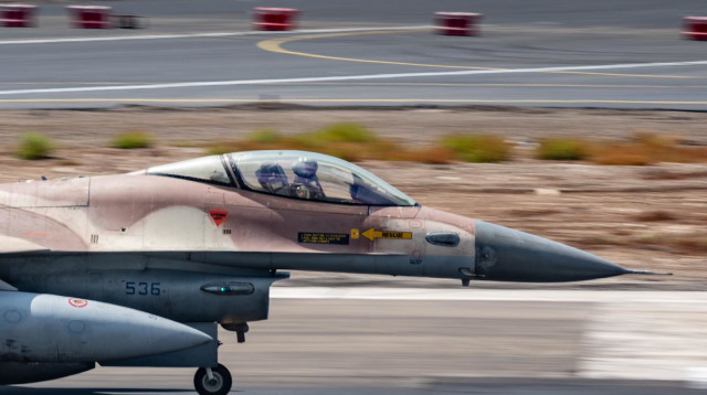 מטוס חיל האוויר (צילום: דובר צה"ל)