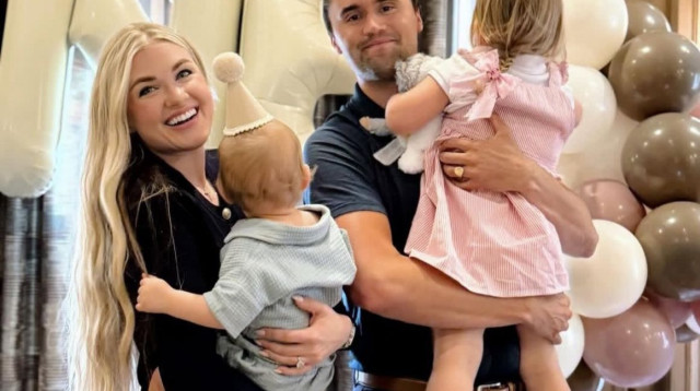 צ'ארלי קירק ומשפחתו (צילום: רשתות חברתיות, שימוש לפי סעיף 27 א')