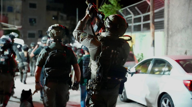 לוחמי מג"ב (צילום: דוברות המשטרה)