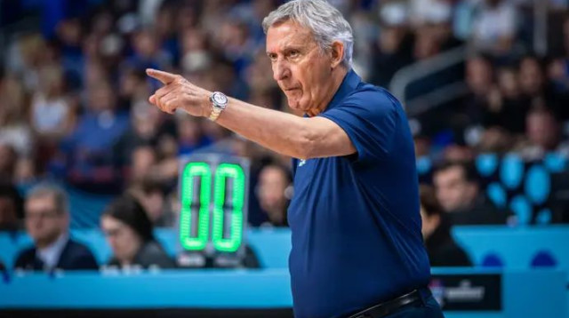 "לא מצאנו פתרון לריבאונד ההתקפה שלהם". פשיץ' (צילום: GettyImages, Rokas Lukosevicius)