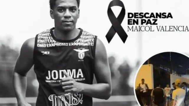 מייקול ולנסיה כדורגלן שנרצחו במלחמת החיסולים באקוודור (צילום: צילום מסך, .)