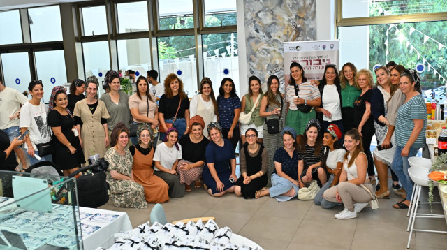 יום הוקרה לנשות המילואים של גדוד יואב (צילום: אברהם צחור)