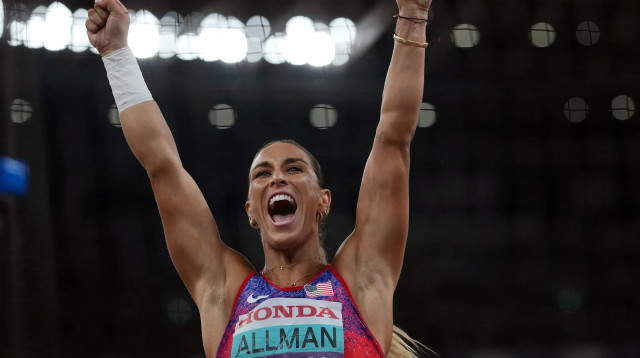 ואלרי אולמן, זריקת דיסקוס, אליפות העולם באתלטיקה 2025 (צילום: רויטרס)