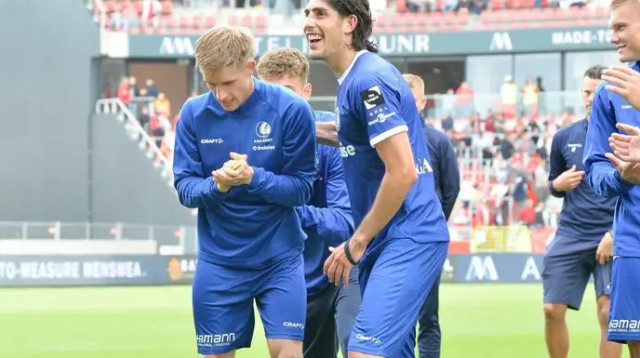 גאנדלמן חוגג את שער הניצחון היום (צילום: GettyImages)