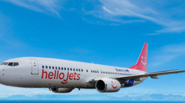 מטוס של חברת HelloJet (צילום: אתר החברה)