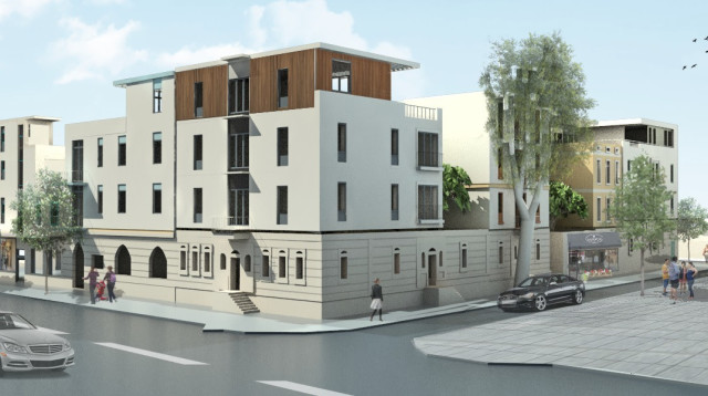 הדמיית התוכנית לשימור והתחדשות מתחם העיר העתיקה בבאר שבע (צילום: דני לזר אדריכלים)