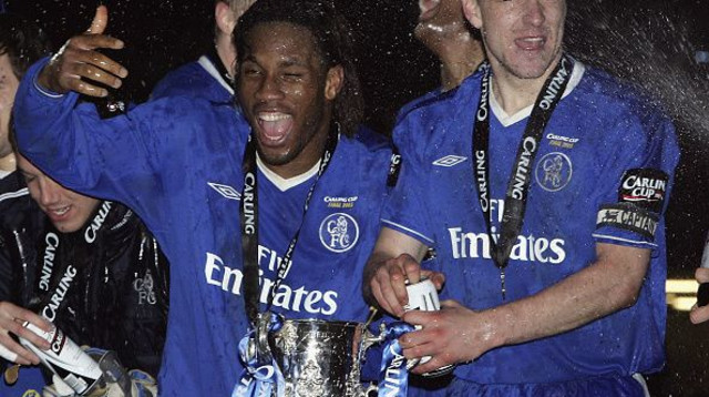 דרוגבה וטרי חוגגים (צילום: Gettyimages)