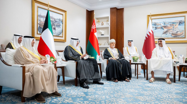 פגישת מנהיגי העולם הערבי בדוחא, קטאר (צילום: רויטרס)