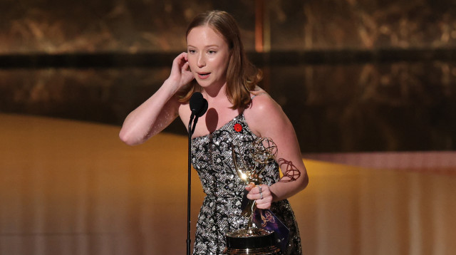 האנה איינבינדר (צילום:  VALERIE MACON / AFP)