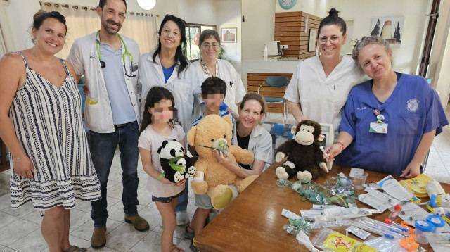 "בית חולים לדובים" בקיבוץ עין השופט (צילום: באדיבות כללית)