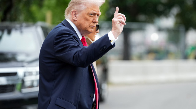 דונלד טראמפ (צילום: REUTERS/Ken Cedeno)