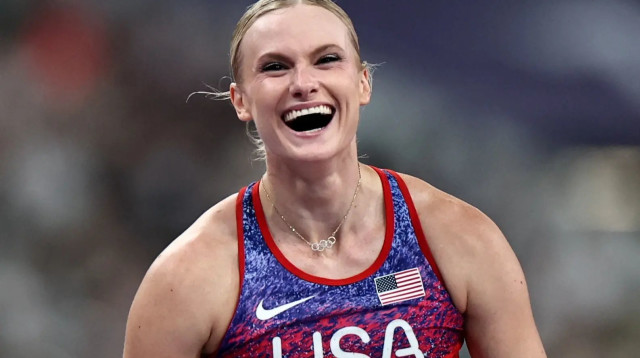 קייטי מון, קפיצה במוט, אליפות העולם באתלטיקה 2025 (צילום: רויטרס)
