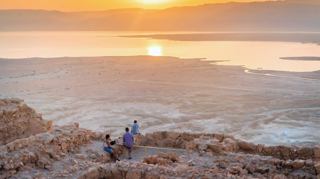 גן לאומי מצדה (צילום: מנו גרינשפן)