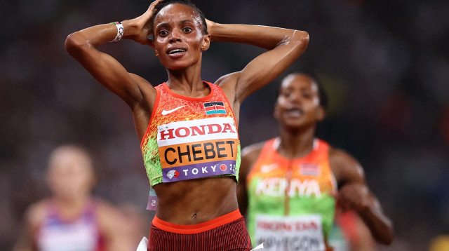 ביאטריס צ'בט, ריצת 5,000 מטר, אליפות העולם באתלטיקה 2025 (צילום: רויטרס)