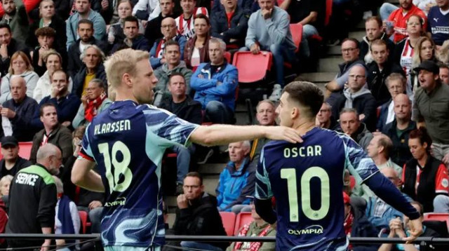 הישראלי חגג שער בכורה והציל את אייאקס (צילום: אימג'בנק  GettyImages, Jeroen Putmans/Soccrates)