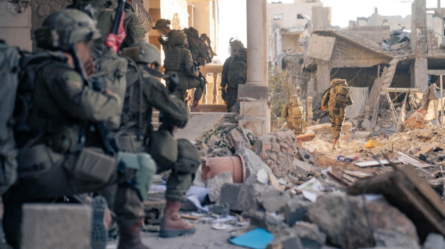 פעילות כוחות צה"ל ברצועת עזה (צילום: דובר צהל)