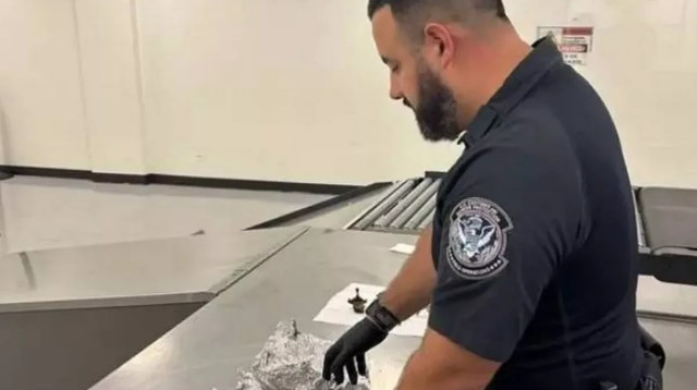 הברחת חלקי גולגולות (צילום: Director of Field Operations)