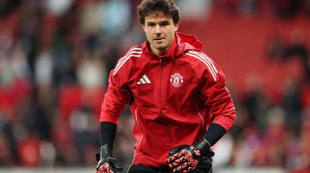 סנה למנס, שוער מנצ'סטר יונייטד (צילום: Jan Kruger)