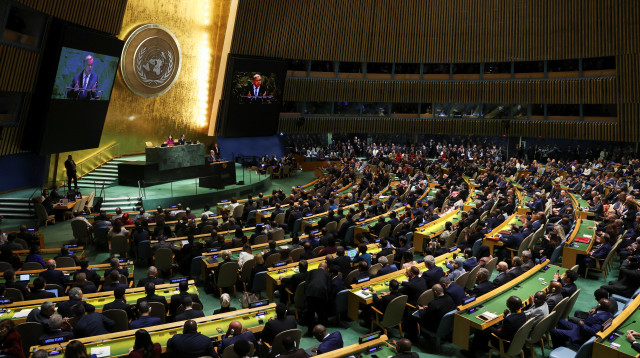 העצרת הכללית של האו"ם (צילום: REUTERS/Shannon Stapleton)