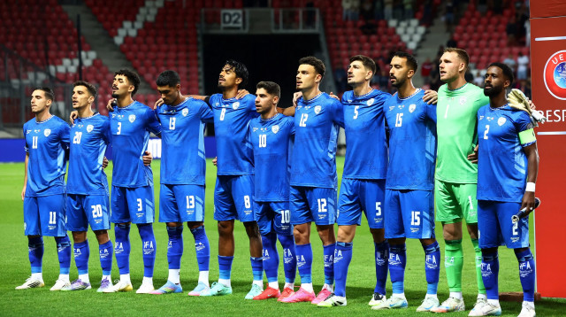 נבחרת ישראל בכדורגל (צילום: רויטרס)