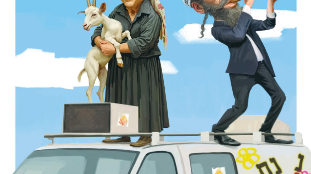 שיפודים (צילום: איור: אופיר בגון)