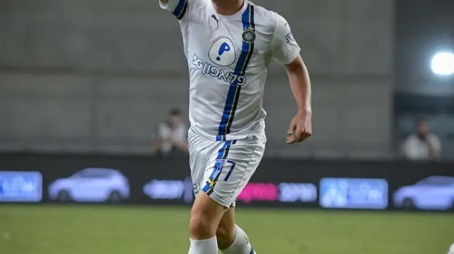 שער שפתח את המשחק. דוידה (צילום: אריאל שלום)